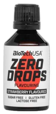 BioTech Zero Drops 50 ml strawberry