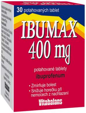 IBUMAX 400MG potahované tablety 30