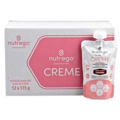 NUTREGO CREME S PŘÍCHUTÍ ČOKOLÁDA perorální roztok 12X175G