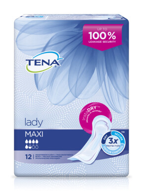 VLOŽKY ABSORPČNÍ TENA LADY MAXI 812ML,12KS