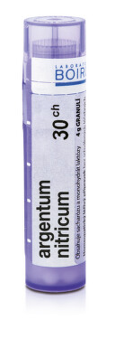 ARGENTUM NITRICUM 30CH granule 1X4G