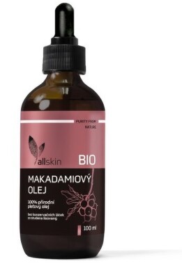 Allskin Makadamiový olej BIO 100 ml