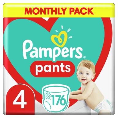 Pampers kalhotkové plenky Monthly Box S4 176ks