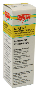 AJATIN PROFARMA TINKTURA S MECHANICKÝM ROZPRAŠOVAČEM kožní podání sprej, roztok 1X25ML+ROZPR.