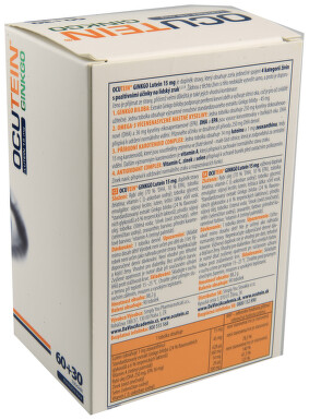 Ocutein Ginkgo 45mg+Lutein 15mg Da Vinci tob.60+30