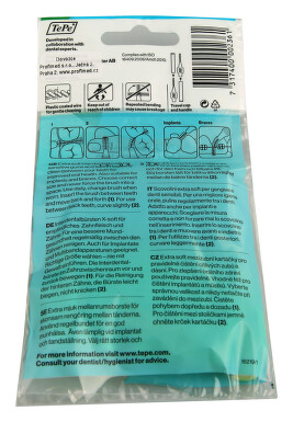 TePe mezizub.kart. ExtraSoft 0.8mm 8ks 122265