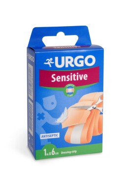 URGO Sensitive Citlivá pokožka náplast 1mx6cm