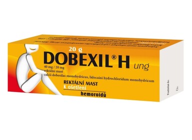 DOBEXIL H UNG 40MG/20MG rektální mast 1X20G II