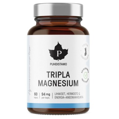 Puhdistamo Tripla Magnesium cps.60