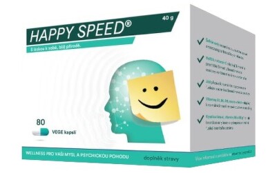 HAPPY SPEED 80 vege kapslí