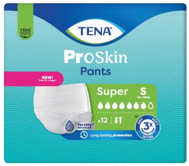 TENA Proskin Pants Super S Inkontinenční kalhotky 12ks