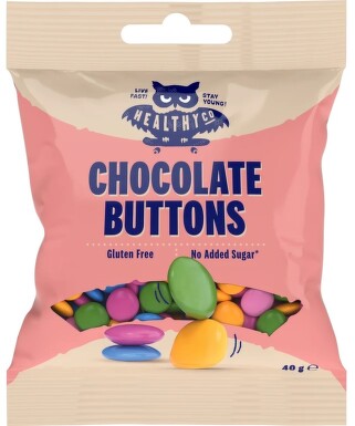HealthyCo Chocolate Buttons 40g