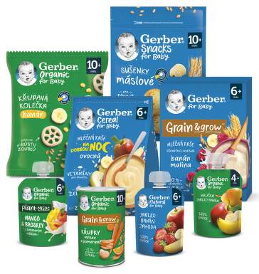 Gerber balíček dětské výživy