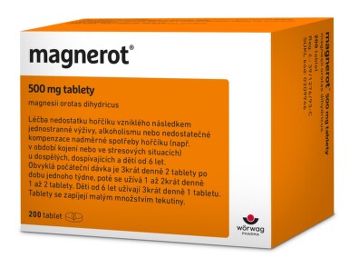 MAGNEROT 500MG neobalené tablety 200 II