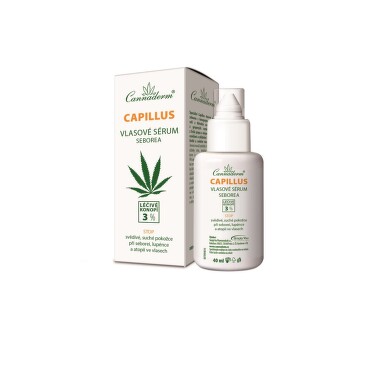 Cannaderm Capillus vlasové sérum seborea 40ml