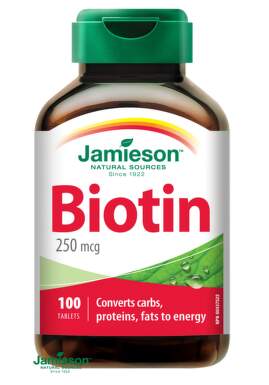JAMIESON Biotin 250 ug tbl.100
