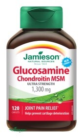 JAMIESON Glukosamin Chondroitin MSM 1300mg tbl.120