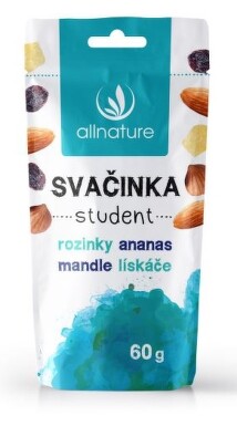 Allnature směs svačinka Student 60 g