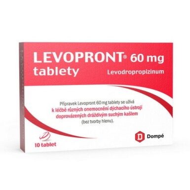 LEVOPRONT 60MG neobalené tablety 10