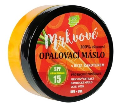 Mrkvové opalovací máslo SPF15 150ml