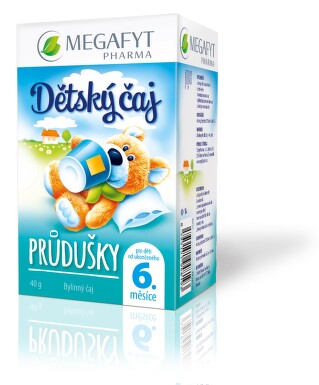 Megafyt Dětský čaj průdušky 20x2g