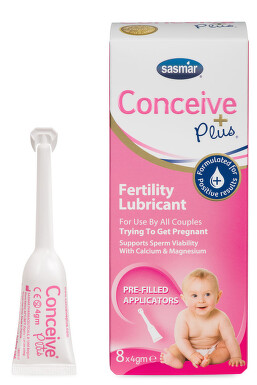 Conceive Plus Lubrikační gel Aplikátor 8 ks