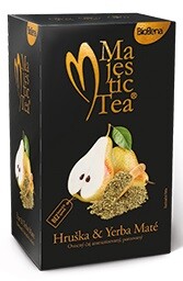 Čaj Majestic Tea Hruška&Yerba Maté 20x2.5g