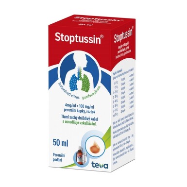 STOPTUSSIN perorální kapky, roztok 1X50MLPIP