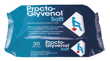 Procto-Glyvenol Soft - vlhčené ubrousky 30ks