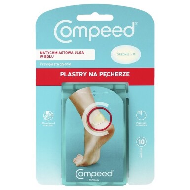 COMPEED Náplast na puchýře střední 10ks