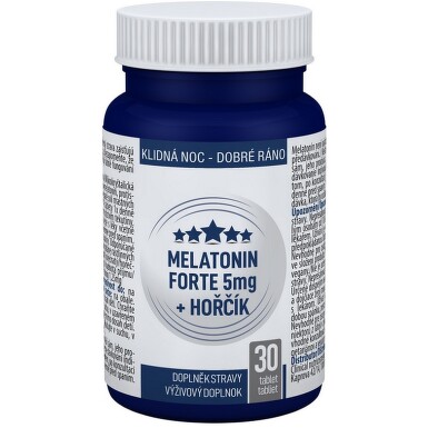 Melatonin Forte 5mg + Hořčík tbl.30 Clinical