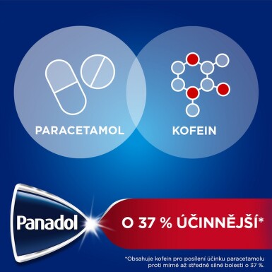 PANADOL EXTRA NOVUM 500MG/65MG potahované tablety 24 IV