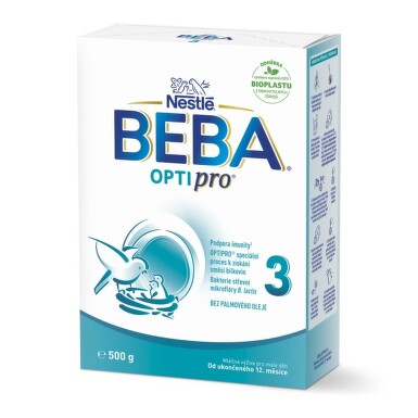 BEBA OPTIPRO 3 batolecí mléko 500g