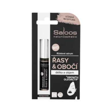 Saloos Růstové sérum na řasy&obočí BIO 7ml