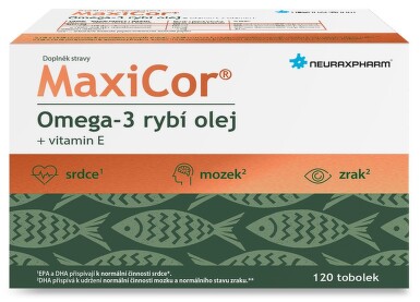 MaxiCor Omega-3 120 tobolek