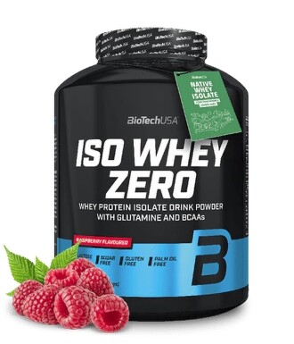 BioTech Iso Whey Zero 2270g raspberry