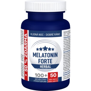 Clinical Melatonin Forte Herbal tbl.100+50