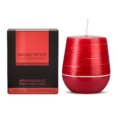 MAGNETIFICO Aphrodisiac candle SweetStrawbber.200g