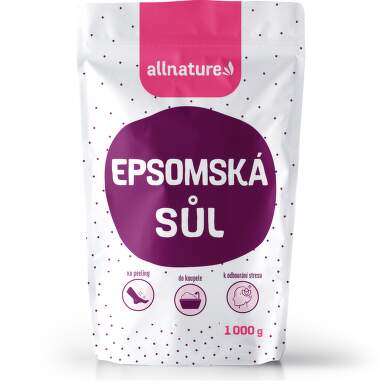 Allnature Epsomská sůl 1000g