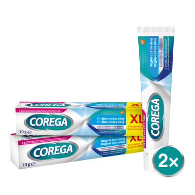 Corega Original extra silný XL 70g - balení 2 ks