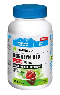 NatureVia Koenzym Q10 Cardio 100mg cps.120