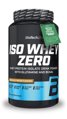 BioTech Iso Whey Zero 908 g chocolate toffee