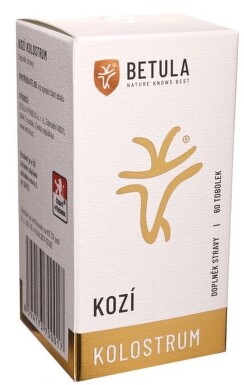 BETULA Kozí kolostrum tob.60