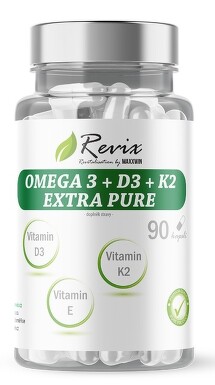Revix Omega 3+D3+K2+E 90 cps