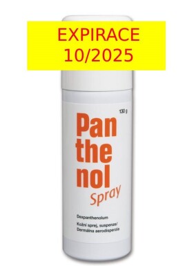 PANTHENOL SPRAY 46,3MG/G kožní podání sprej, suspenze 130G
