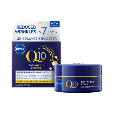 NIVEA Q10 Power zpevňující noční krém proti vráskám 50ml