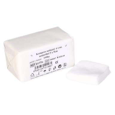 Kompres netk.text.nest.5x5cm/100ks Steriwund