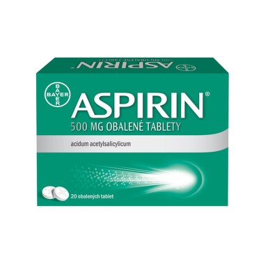 ASPIRIN 500MG obalené tablety 20