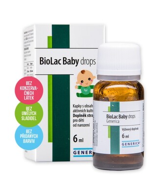 BioLac Baby drops Generica 6 ml