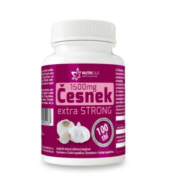 Česnek extra strong 1500mg tbl.100